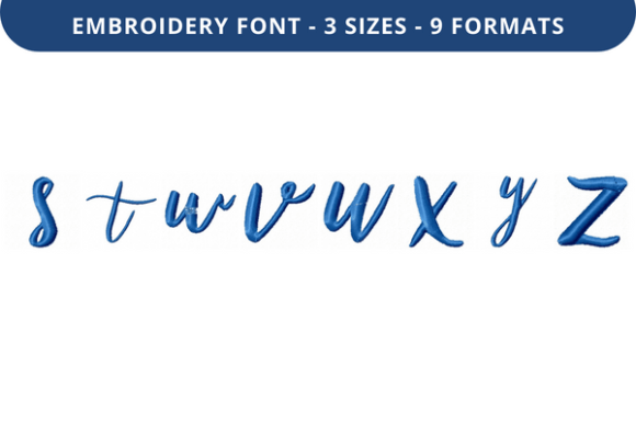 Bethilda Font Lowercase S to Z: Seller Review
