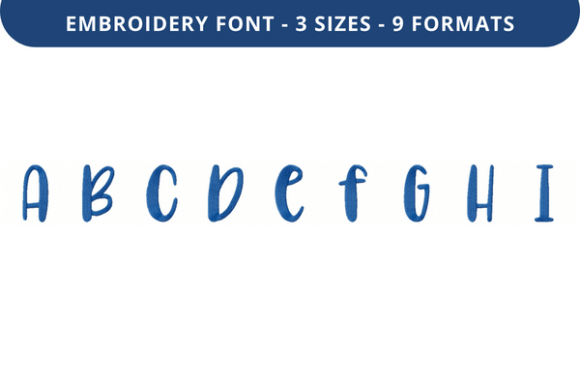 Choco Ganache Font Uppercase A-I Review
