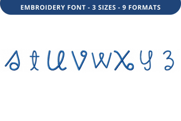 Dear Doily Font S to Z: Holiday Embroidery Review