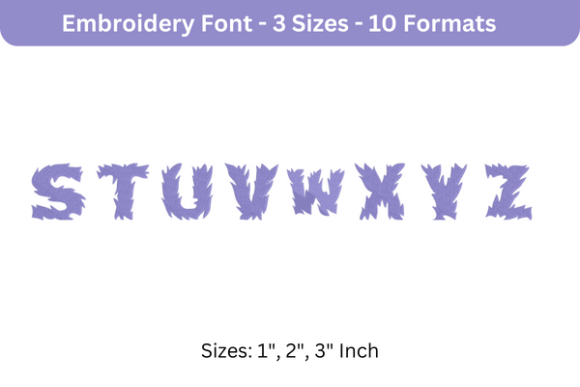 Fire Cat Font S to Z: A Craft Fair Review