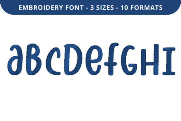 Lightness Font A to I: Seasonal Embroidery Review