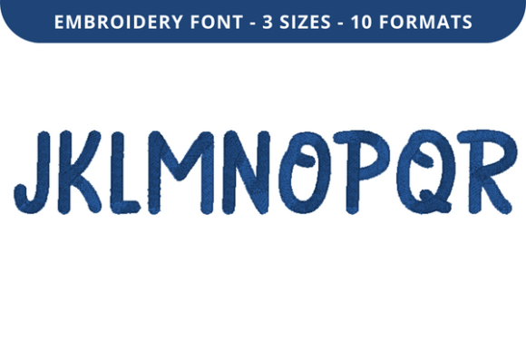 Loretto Font J to R: A Holiday Embroidery Review