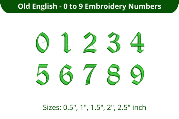 Old English Font 0-9: A Designer’s Review