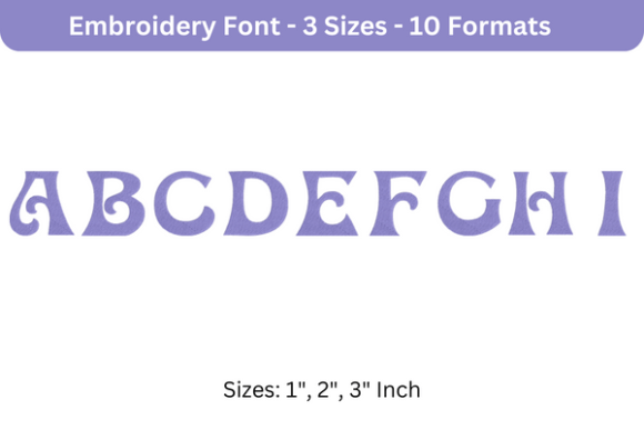 Pasdenom Font A to I: Craft Fair Review