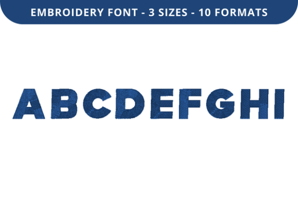 Pure Block Font A to I: A Craft Fair Review