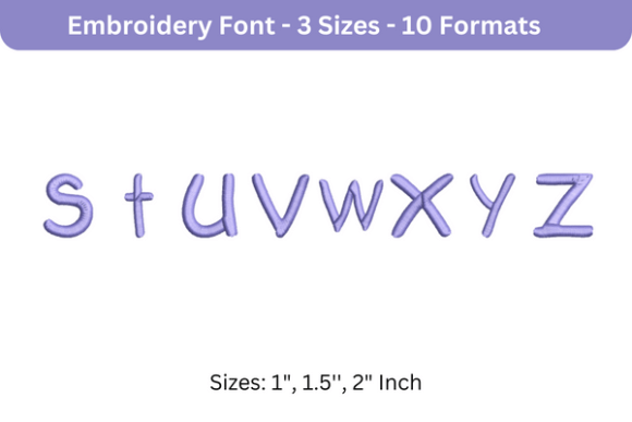 Second Grader Font S to Z: An Etsy Seller Review