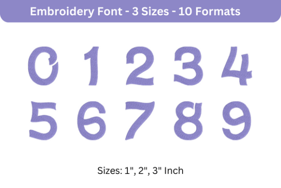 Wavie Font 0 to 9: Boutique Sweatshirt Review