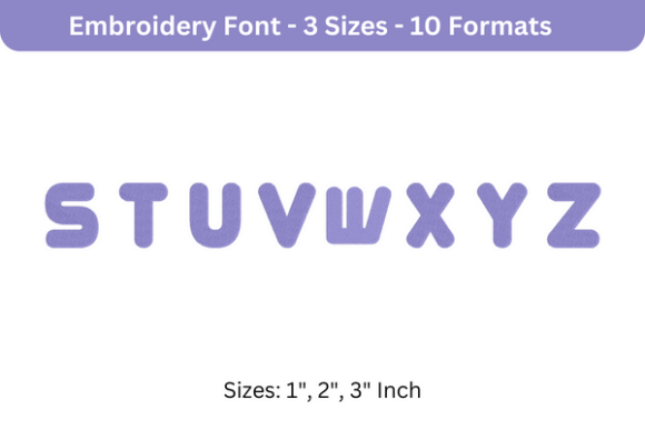 You Are Here Font S to Z: A Stitch Test Review